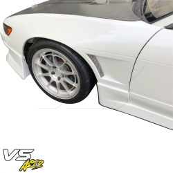 VSaero FRP MSPO Wide Body Fenders (front) 20mm for Nissan Silvia (S13) 1989-1994 image - 6