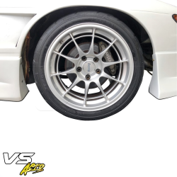 VSaero FRP MSPO Wide Body Fenders (front) 20mm for Nissan Silvia (S13) 1989-1994 image - 16
