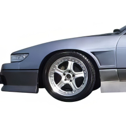 VSaero FRP MSPO Wide Body Fenders (front) 20mm for Nissan Silvia (S13) 1989-1994 image - 1