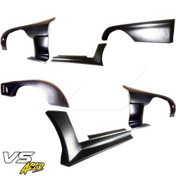 VSaero FRP RMAG Wide Body Fender Set 6pc 30/30mm for Mazda RX-7 (FC3S) 1986-1992 image - 2