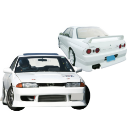 VSaero FRP BSPO Body Kit 4pc for Nissan Skyline (R32) GTS 1990-1994 > 2dr Coupe image - 2