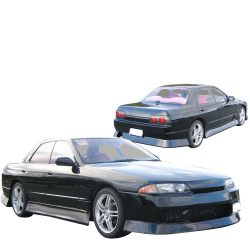VSaero FRP BSPO Body Kit 4pc for Nissan Skyline (R32) GTS 1990-1994 > 4dr Sedan image - 2