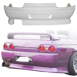 VSaero FRP DUC Rear Bumper for Nissan Skyline (R32) GTS 1990-1994 > 2dr Coupe image - 2