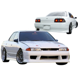 VSaero FRP VERT Body Kit 4pc for Nissan Skyline (R32) GTS 1990-1994 > 4dr Sedan image - 2