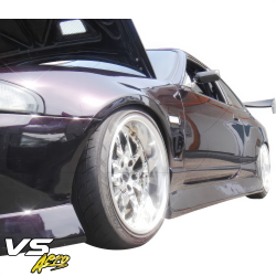 VSaero FRP BSPO Side Skirts for Nissan Skyline (R33) GTS 1995-1998 > 2dr Coupe image - 5