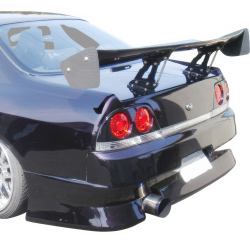 VSaero FRP BSPO Rear Bumper for Nissan Skyline (R33) GTS 1995-1998 > 2dr Coupe image - 4