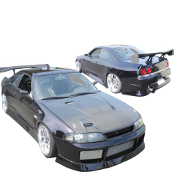 VSaero FRP BSPO Body Kit 4pc for Nissan Skyline (R33) GTS 1995-1998 > 2dr Coupe image - 2
