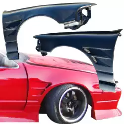 FRP DMA D1 Wide Body 30mm Fenders (front) > Nissan Cefiro (A31) 1988-1993 image - 22