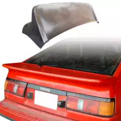 FRP TRDE Hatch Spoiler Wing > Toyota Corolla (AE86) Trueno 1984-1987 > 3dr image - 1