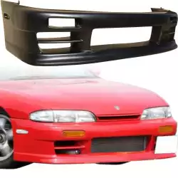 FRP KOFF Front Bumper > Nissan 240SX (S14) 1995-1996 image - 1