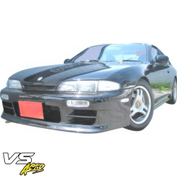 VSaero FRP KOFF Front Bumper for Nissan 240SX (S14) 1995-1996 image - 5