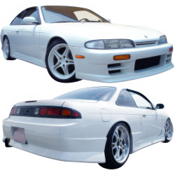 VSaero FRP KOFF Body Kit 4pc for Nissan 240SX (S14) 1995-1996 image - 1