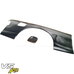 VSaero FRP MSPO Wide Body Fenders (rear) w Gas Cap 50mm for Nissan 240SX (S13) 1989-1994 > 2dr Coupe image - 8