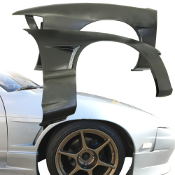 VSaero FRP MSPO Wide Body Fenders (front) 20mm for Nissan 240SX 1989-1994 > 2/3dr image - 1