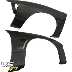 VSaero FRP MSPO Wide Body Fenders (front) 20mm for Nissan 240SX 1989-1994 > 2/3dr image - 3