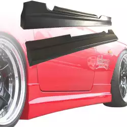 FRP GSPO Side Skirts 2pc > Honda S2000 AP1 2000-2009 image - 1