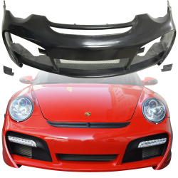 VSaero FRP TART GT Front Bumper 3pc for Porsche 911 (997) 2005-2012 image - 1