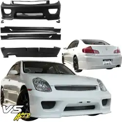FRP GAIL Body Kit 4pc > Infiniti G35 Sedan 2003-2004 > 4dr Sedan image - 6