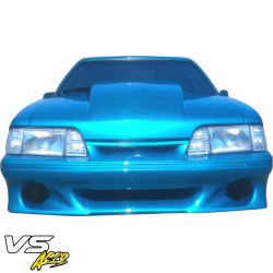 VSaero FRP STALK Front Bumper for Ford Mustang 1987-1992 > 2dr image - 2