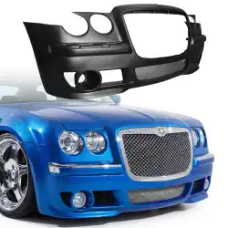 FRP BOME Front Bumper 1pc > Chrysler 300C 2005-2010 image - 1