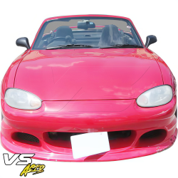 VSaero FRP BOME Front Bumper for Mazda Miata MX-5 (NB1) 1998-2000 image - 3