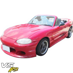 VSaero FRP BOME Front Bumper for Mazda Miata MX-5 (NB1) 1998-2000 image - 4