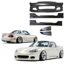 FRP BOME Body Kit 4pc > Mazda Miata MX-5 (NB) 1998-2005 image - 3