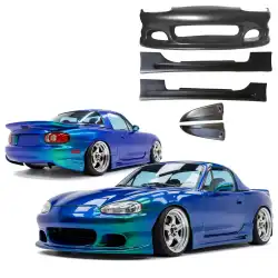 FRP BOME Body Kit 4pc > Mazda Miata MX-5 (NB) 1998-2005 image - 1