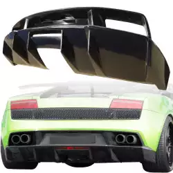 FRP LP540 LP550 SL Rear Diffuser > Lamborghini Gallardo 2009-2013 image - 1