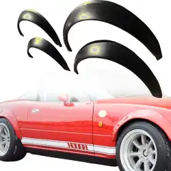 FRP RDAN Wide Body Fender Flares 4pc 30mm > Mazda Miata MX-5 (NA) 1990-1997 image - 23