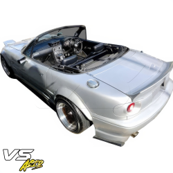VSaero FRP RDAN Wide Body Fender Flares 4pc 30mm for Mazda Miata MX-5 (NA) 1990-1997 image - 5