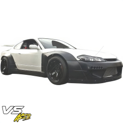 VSaero FRP TKYO Wide Body Front Bumper for Nissan Silvia (S15) 1999-2002 image - 28