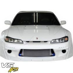 VSaero FRP TKYO Wide Body Front Bumper for Nissan Silvia (S15) 1999-2002 image - 30