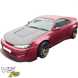 VSaero FRP TKYO Wide Body Front Bumper for Nissan Silvia (S15) 1999-2002 image - 36