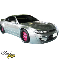 VSaero FRP TKYO Wide Body Front Bumper for Nissan Silvia (S15) 1999-2002 image - 42