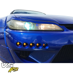 VSaero FRP TKYO Wide Body Front Bumper for Nissan Silvia (S15) 1999-2002 image - 4