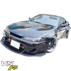 VSaero FRP TKYO Wide Body Front Splitter for Nissan Silvia (S15) 1999-2002 image - 3