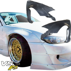 VSaero FRP TKYO Wide Body Fenders (front) 50mm for Nissan Silvia (S15) 1999-2002 image - 9