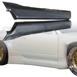 VSaero FRP TKYO Wide Body Side Skirts for Nissan Silvia (S15) 1999-2002 image - 8