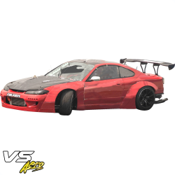 VSaero FRP TKYO Wide Body Side Skirts for Nissan Silvia (S15) 1999-2002 image - 11