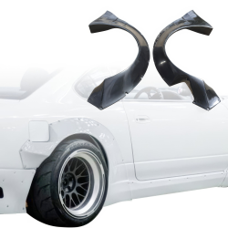 VSaero FRP TKYO Wide Body Fender Flares (rear) 80mm for Nissan Silvia (S15) 1999-2002 image - 12