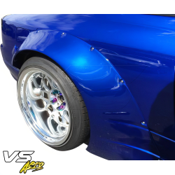 VSaero FRP TKYO Wide Body Fender Flares (rear) 80mm for Nissan Silvia (S15) 1999-2002 image - 4