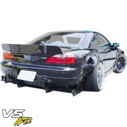 VSaero Plastic TKYO Rear Diffuser for Nissan Silvia (S15) 1999-2002 image - 2
