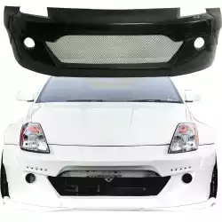 FRP TKYO Wide Body Front Bumper > Nissan 350Z (Z33) 2003-2008 image - 17