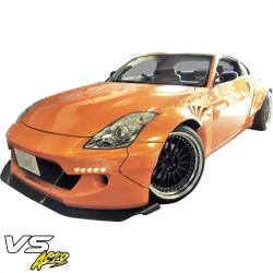 VSaero FRP TKYO Wide Body Front Bumper for Nissan 350Z (Z33) 2003-2008 image - 13
