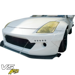 VSaero FRP TKYO Wide Body Front Splitter for Nissan 350Z (Z33) 2003-2008 image - 18