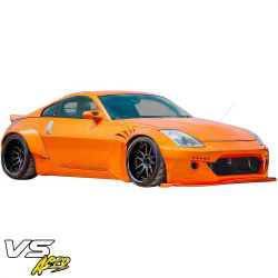 VSaero FRP TKYO Wide Body Front Splitter for Nissan 350Z (Z33) 2003-2008 image - 2