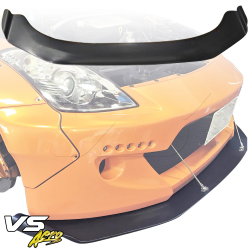 VSaero FRP TKYO Wide Body Front Splitter for Nissan 350Z (Z33) 2003-2008 image - 8