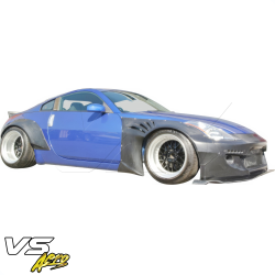 VSaero FRP TKYO Wide Body Front Splitter for Nissan 350Z (Z33) 2003-2008 image - 9