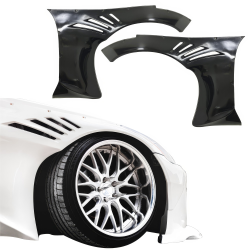 VSaero FRP TKYO Wide Body Fender Flares (front) 2pc 40mm for Nissan 350Z (Z33) 2003-2008 image - 30